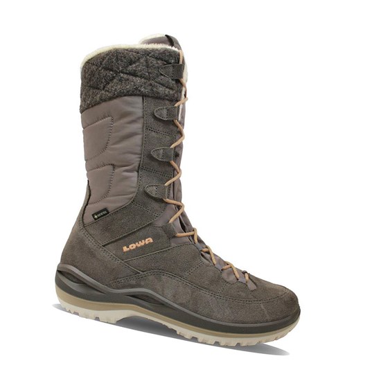 Buty Zimowe Damskie Lowa Alba III GTX WS Morelowe | TMPHK2374